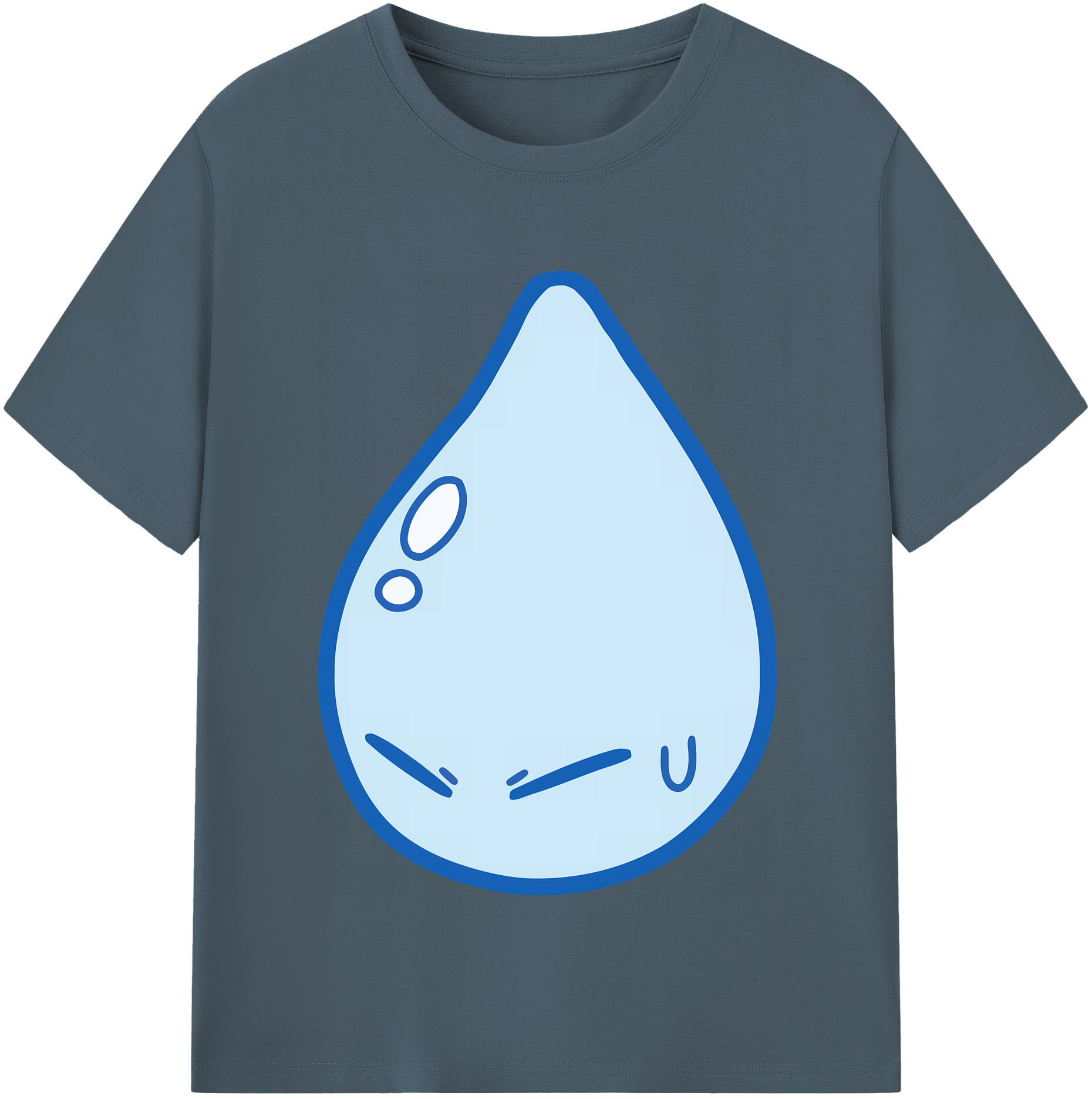 （画像用） 転スラ Regarding Reincarnated to Slime 綿100％半袖Tシャツ（フロントプリント）